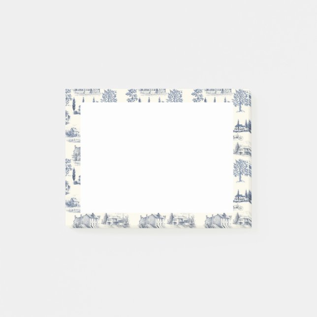 Historiska hem Toile Post-it Block (Framsida)