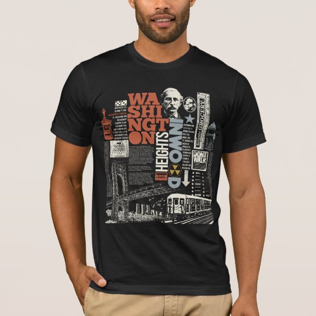 Historiska höjder t-shirt (Framsida)