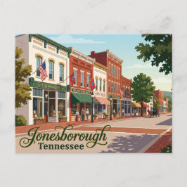Historiska Jonesborough USA Vykort