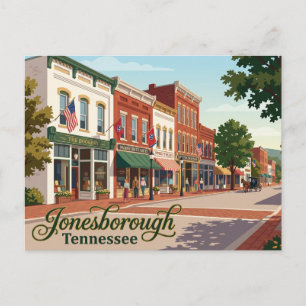 Historiska Jonesborough USA Vykort