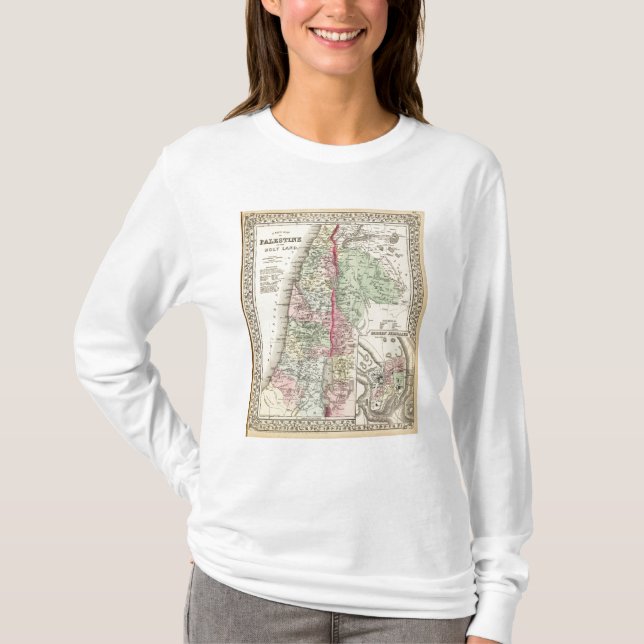 Historiska Palestina Tee (Framsida)