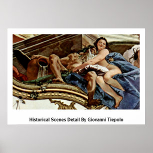 Historiska platser specificerar vid Giovanni Poster