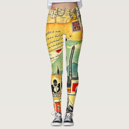 Historiska postresor leggings