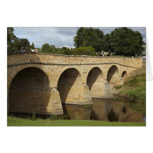 Historiska Richmond Bridge (Australiens äldsta Hälsningskort