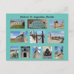 Historiska St. Augustine, Florida Vykort