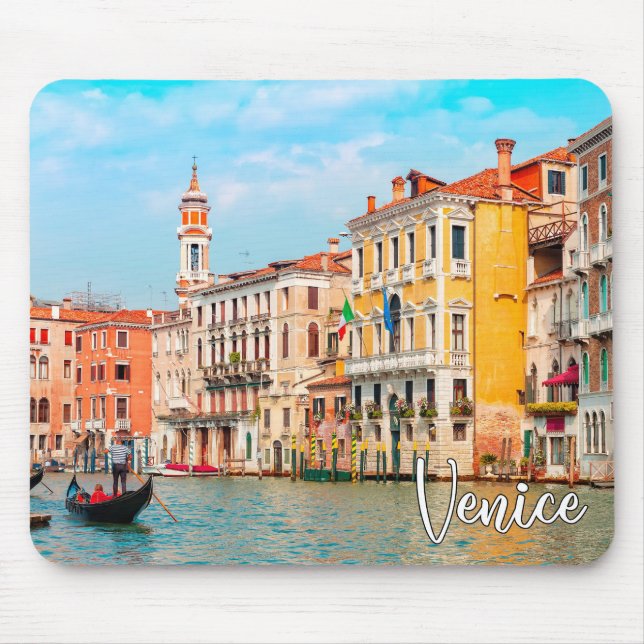 Historiska staden Venedig, Italien Musmatta (Framsidan)