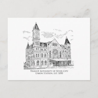 Historiska Union Station Vykort