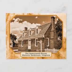 Historiska Yorktown, Virginia Vykort