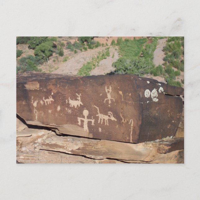 Historiskt amerikanskt vykort nr 2 (Framsida)