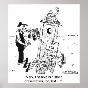 Historiskt bevarande av Outhouses? Poster