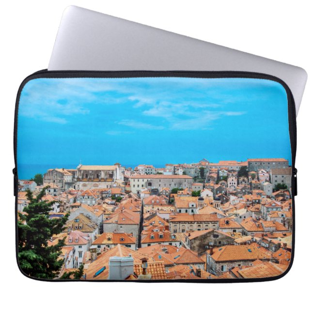 Historiskt centrum i Dubrovnik Laptop Fodral (Framsidan)