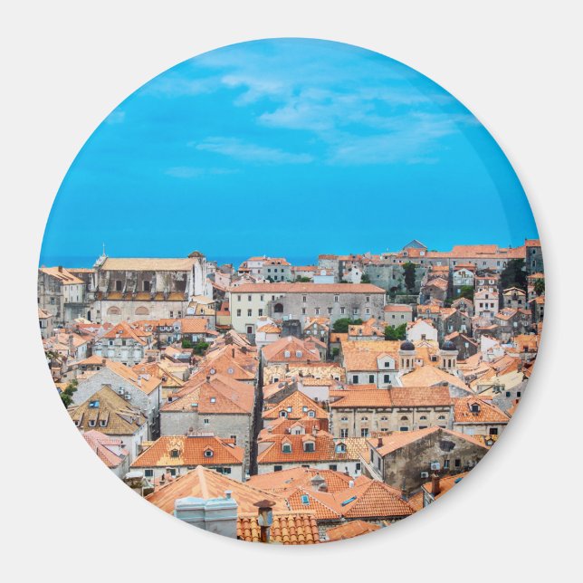 Historiskt centrum i Dubrovnik Magnet (Framsidan)