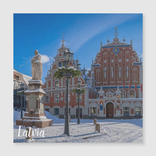 Historiskt centrum i Riga, Lettland (Framsida)