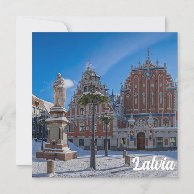 Historiskt centrum i Riga, Lettland (Framsida)