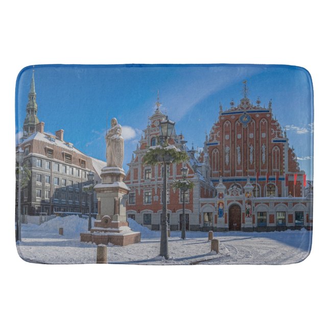 Historiskt centrum i Riga, Lettland Badrumsmatta (Framsidan)