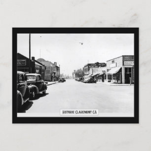 Historiskt Claremont - vykort