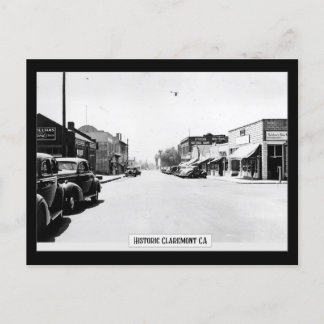 Historiskt Claremont - vykort