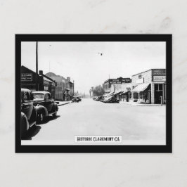 Historiskt Claremont - vykort