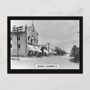 Historiskt Claremont - vykort