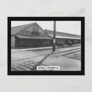Historiskt Claremont - vykort