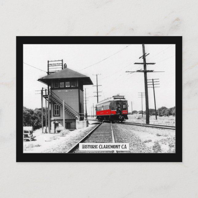 Historiskt Claremont - vykort (Framsida)