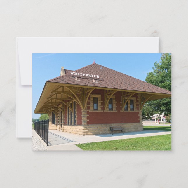 Historiskt depot i Whitewater (Framsida)