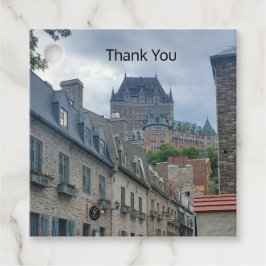 Historiskt distrikt i Quebec City Gåvor Etiketter