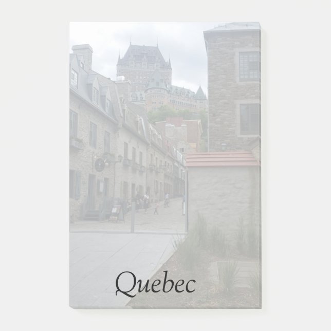 Historiskt distrikt i Quebec City Post-it Block (Framsida)