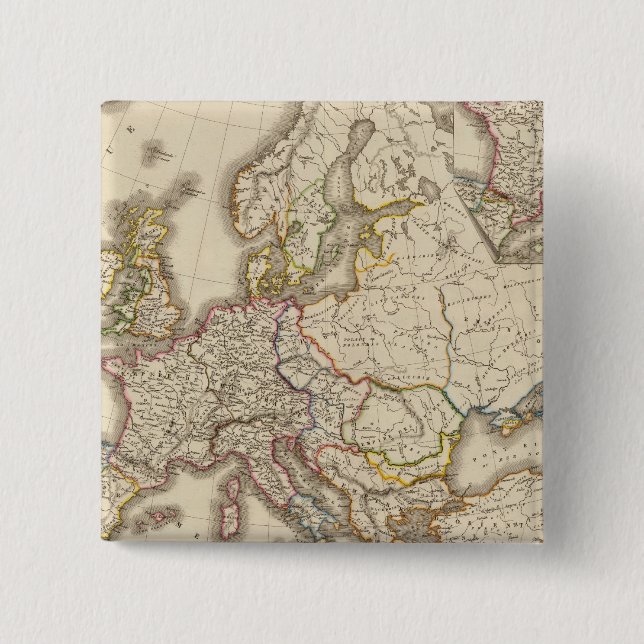 Historiskt Europa Knapp (Framsida)