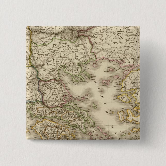 Historiskt Grekland, Parisatlas karta Knapp (Framsida)