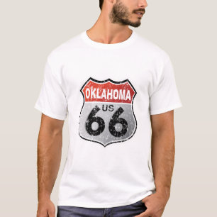 Historiskt huvudvägvägmärke t shirt
