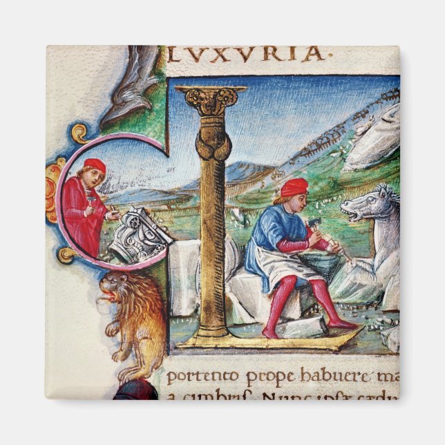 Historiskt inledande 'L' Magnet (Framsidan)