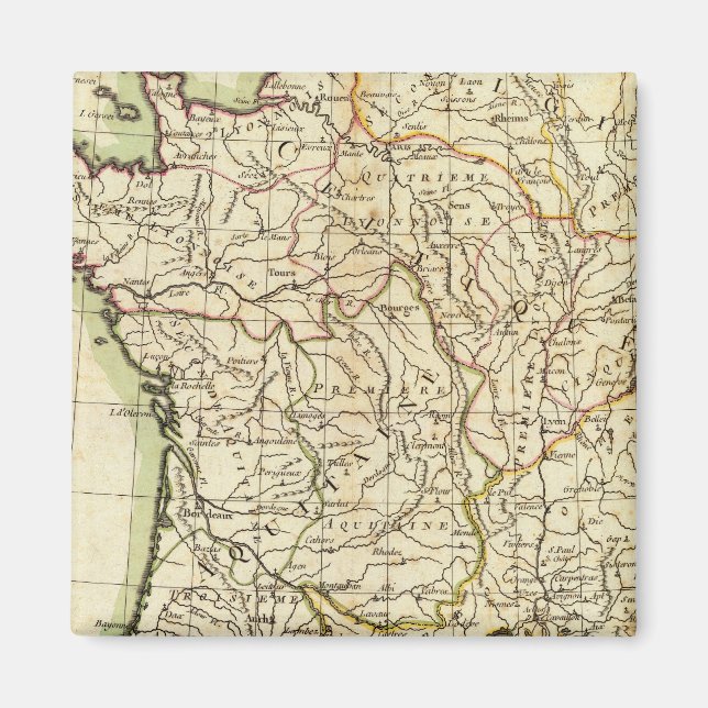 Historiskt Jerusalem Magnet (Framsidan)