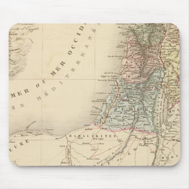 Historiskt Jerusalem, Palestina Musmatta (Framsidan)