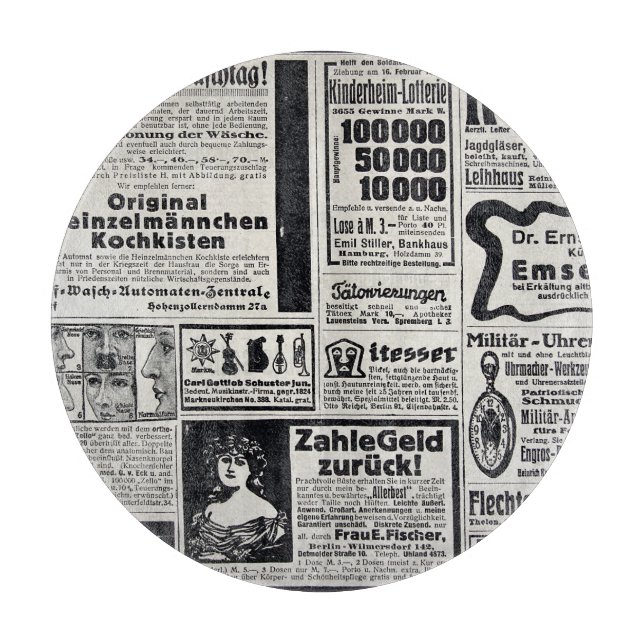 Historiskt Kiev: 1917 Tidningsillustration (Framsidan)