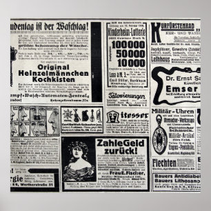 Historiskt Kiev: 1917 Tidningsillustration Poster