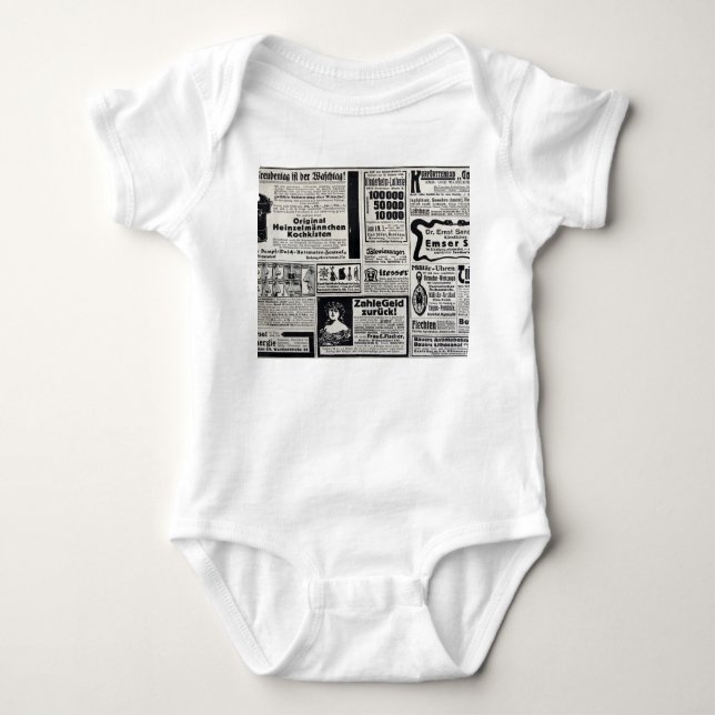 Historiskt Kiev: 1917 Tidningsillustration T Shirt (Framsida)