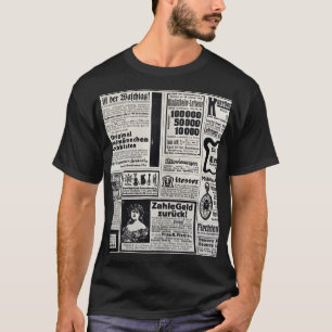 Historiskt Kiev: 1917 Tidningsillustration T Shirt