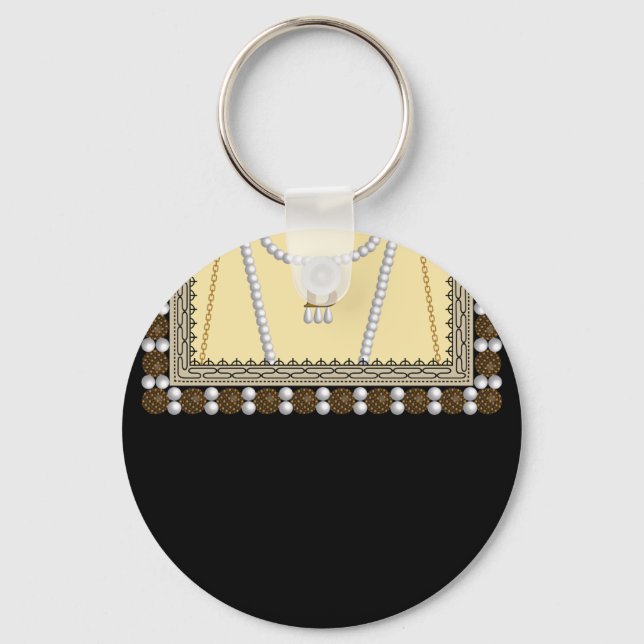 Historiskt kläder - Anne Boleyn Nyckelring (Framsida)