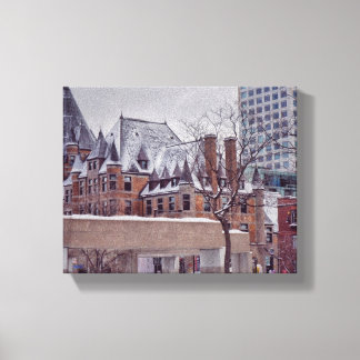 Historiskt Montreal Fine Art Canvas