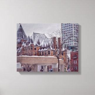 Historiskt Montreal Fine Art Canvas