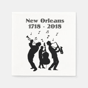 Historiskt New Orleans, trehundraårsjubileum Pappersservett
