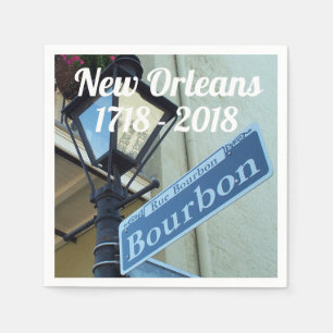 Historiskt New Orleans, trehundraårsjubileum Pappersservett