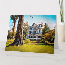 HISTORISKT NEWNAN Jumbo-hälsningskort