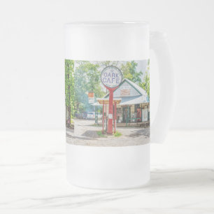 Historiskt Oark General Store Frosted Glass Beer M Frostat Ölglas