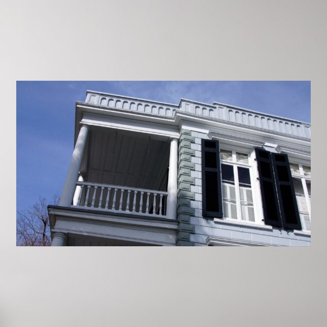 Historiskt perspektiv Charleston, SC Poster (Framsidan)