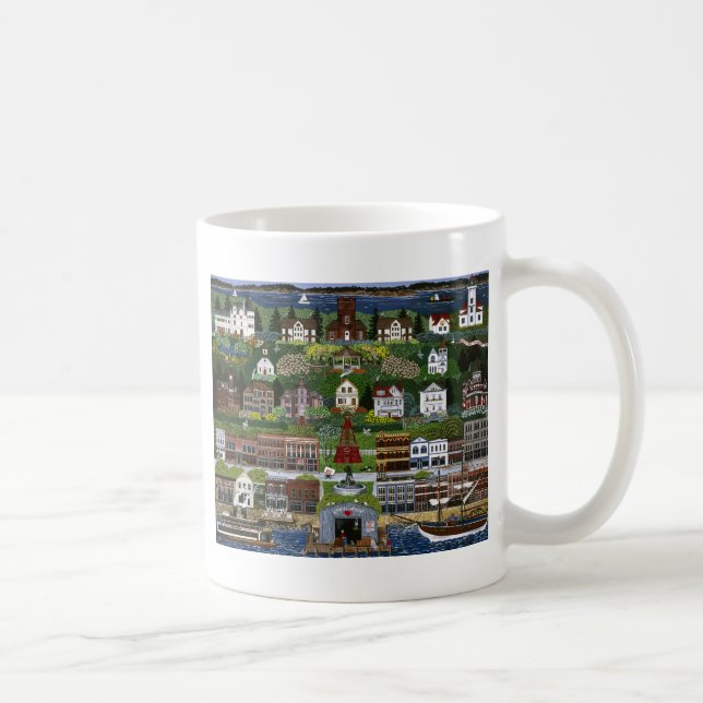 Historiskt Port Townsend, Washington Kaffemugg (Höger)