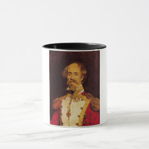 Historiskt Porträtt i en spansk general Mugg