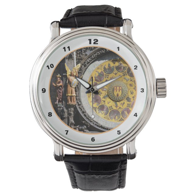 Historiskt Prag, Astrological Clock Orloj/Czech Armbandsur (Framsida)