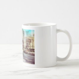 Historiskt San Francisco Trolly Card Kaffemugg